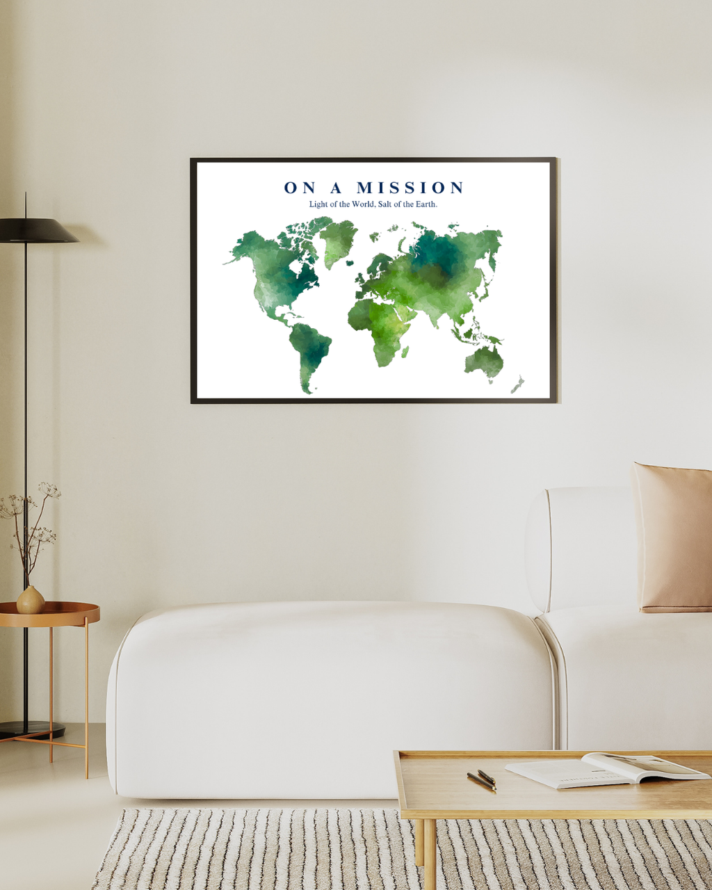 "ON A MISSION" Printable 50x70